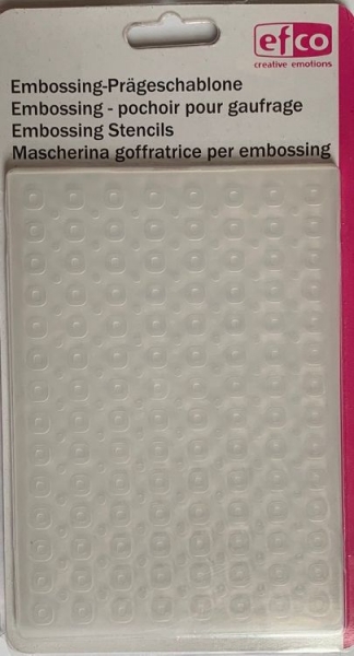 Embossing / Prägefolder Punkte retro